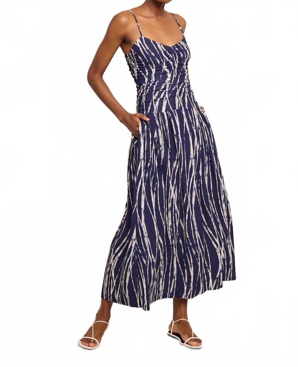 NEW CARA CARA azalea dress in avalon evening blue